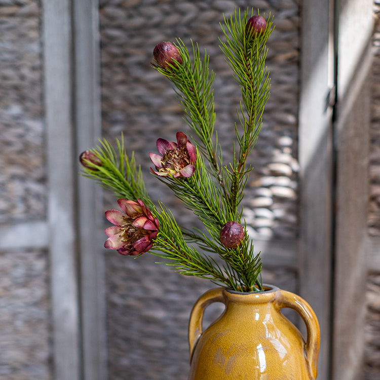 Artificial Pine Needle Flower Stem 26" Tall