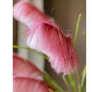 Faux Silk Artificial Pink Reed Grass Stem 45" Tall