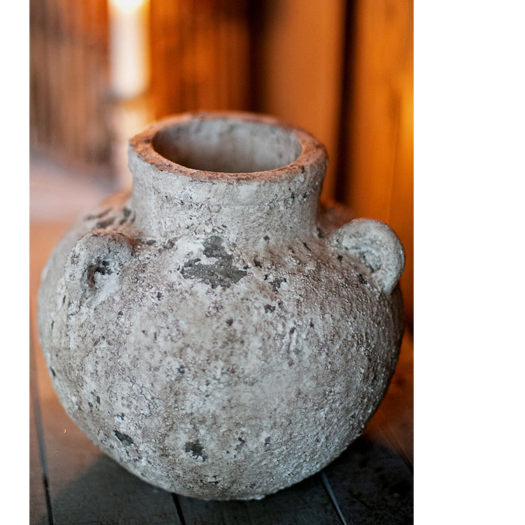 Pottery Stoneware Vase Zen Style Pottery for Dried Flowers