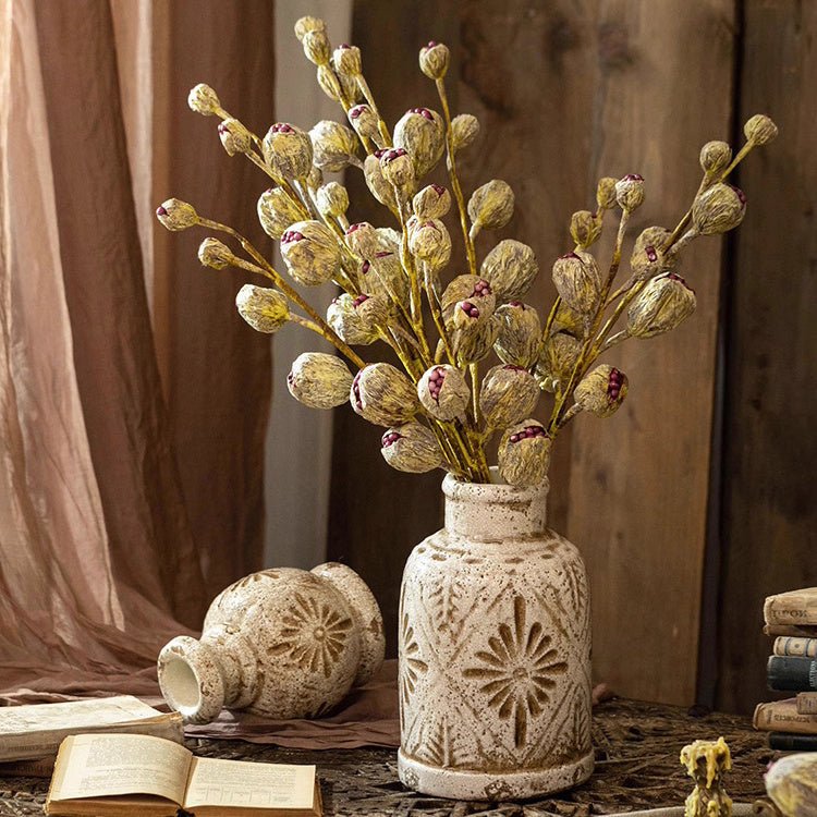 Rustic Dried Pot Stem 41" Tall, photo 2 of 9