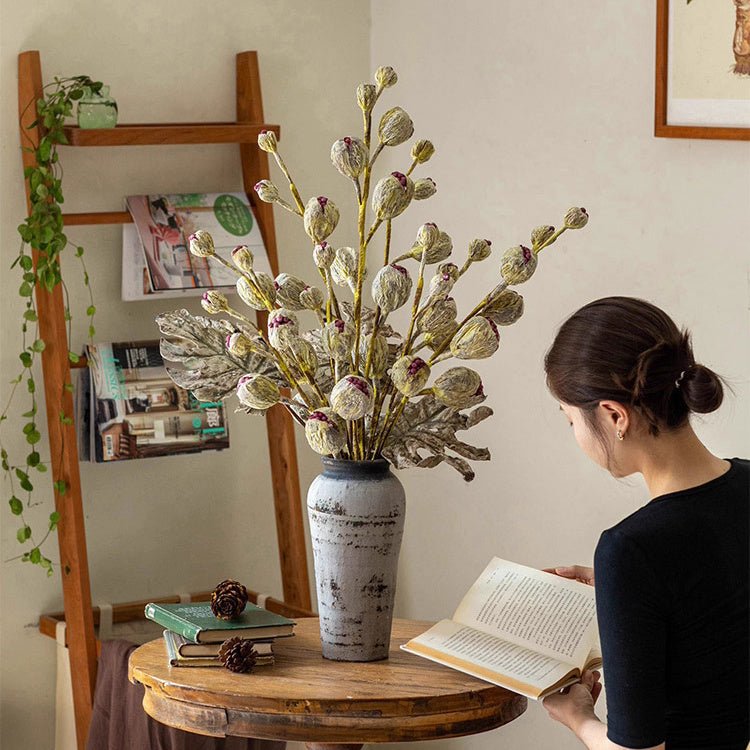 Rustic Dried Pot Stem 41" Tall, photo 6 of 9