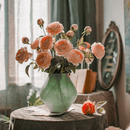 Faux Silk Peony Stem 27" Tall Artificial