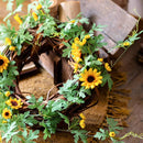 Sunlit Bloom Sunflower Garland 51" Long