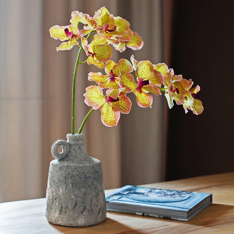 Small Opening Rough Textured Dried Flower Vase, photo 4 of 12