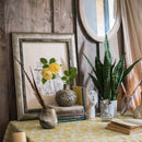 Faux Artificial Snake Plant In Pot Green