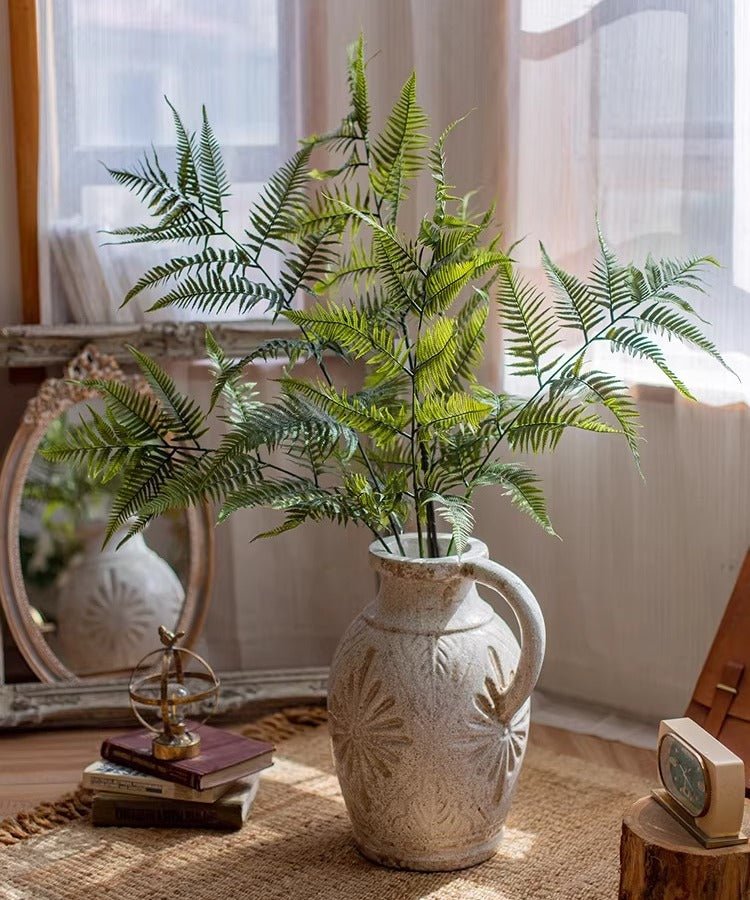 Artificial Tall Fern Leaf Stem, photo 8 of 15