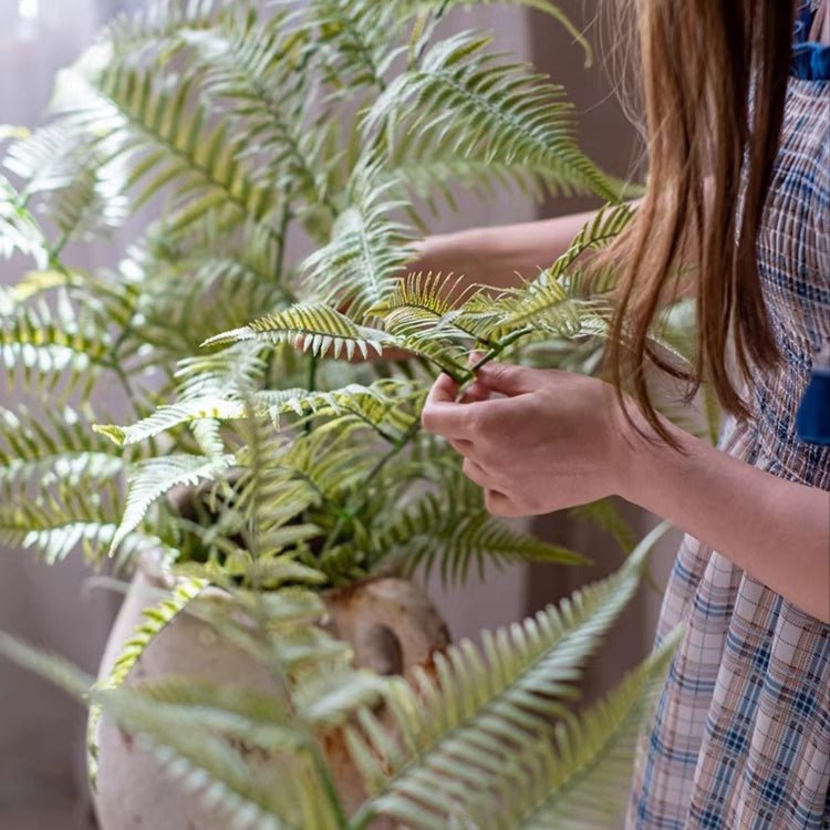 Artificial Tall Fern Leaf Stem, photo 6 of 15