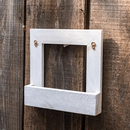 Wood Hanging Floral Frame by RusticReach
