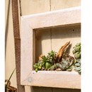 Wood Hanging Floral Frame by RusticReach