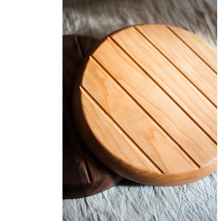 Natural Wood Plate Serving Tray, photo 11 of 14
