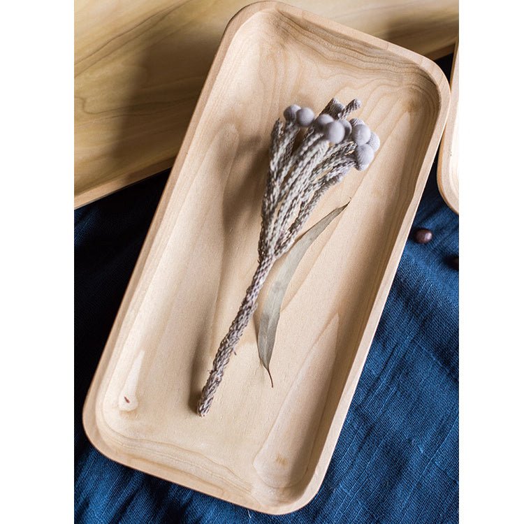 Solid Wood Snack Plate, photo 3 of 11
