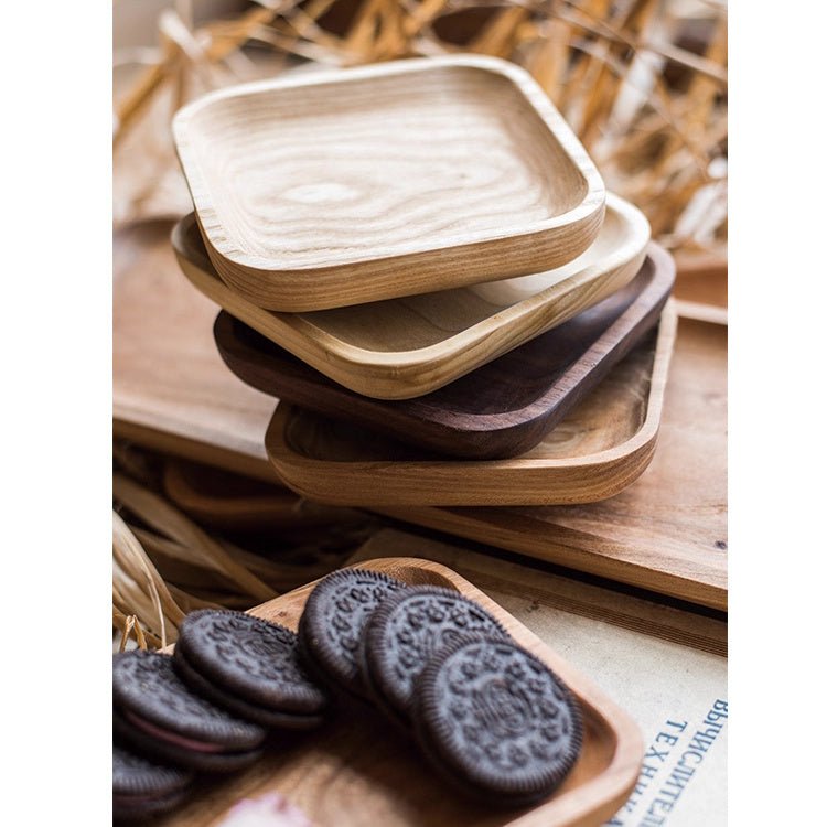 Solid Wood Snack Plate, photo 4 of 11