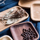 Solid Wood Snack Plate