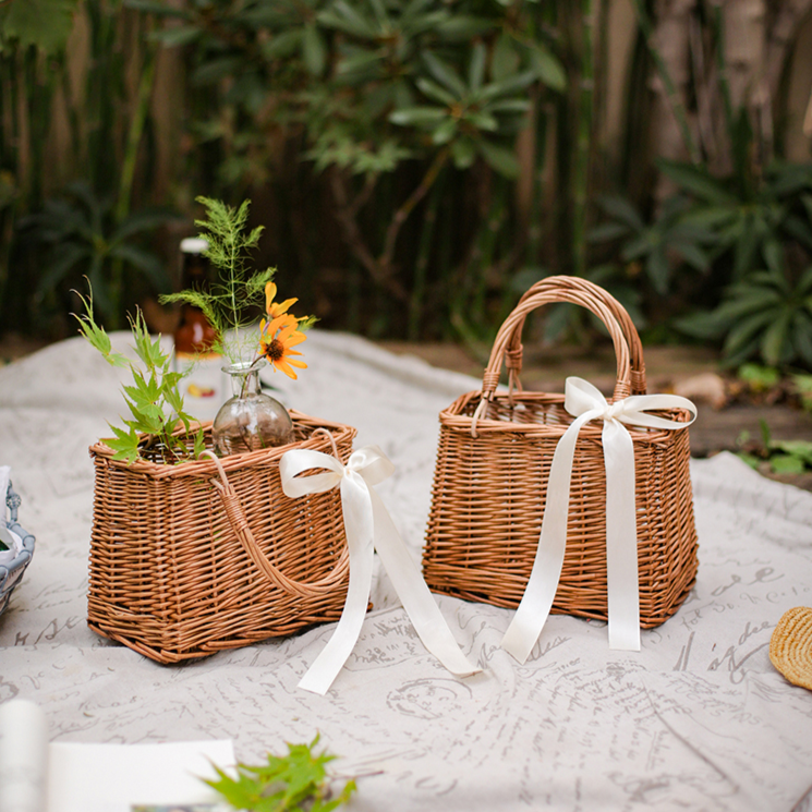 Willow Carry Basket Bag