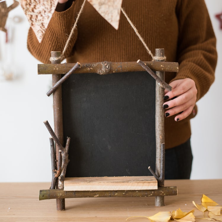 Christmas Small Chalkboard Decoration