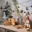 Christmas Desktop Decoration Figurines in Wood