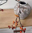 Zen Style Red Berry Stem 37.5" Tall