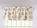 DaDa Bedding Dainty Floral Garden Pastel Roses Cottage Window Curtain Valance - 18" x 52" (3036)