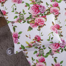 DaDa Bedding Bed in a Bag Bundle Set - Romantic Roses Lovely Blooming Floral Bedding Set (JHW-879)