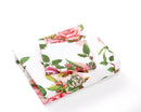 DaDa Bedding Romantic Roses Lovely Spring Pink Floral Duvet Cover Set w/ Pillow Cases (JHW-879)