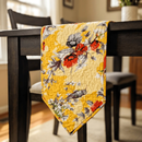 DaDalogy Bedding Sunshine Yellow Floral Vintage Hummingbirds Garden Table Runner (925) by DaDalogy Bedding Collection
