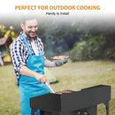 260,000 BTU High Pressure Double Propane Burner - Heavy Duty Cookware by Camplux