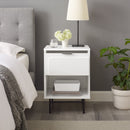 18" Contemporary 1-Drawer Nightstand