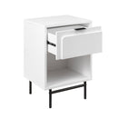 18" Contemporary 1-Drawer Nightstand