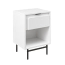 18" Contemporary 1-Drawer Nightstand