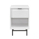 18" Contemporary 1-Drawer Nightstand