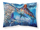 White Night White Marlin  Standard Pillowcase – Artistic Decorative Front, White Back JMA2008PILLOWCASE