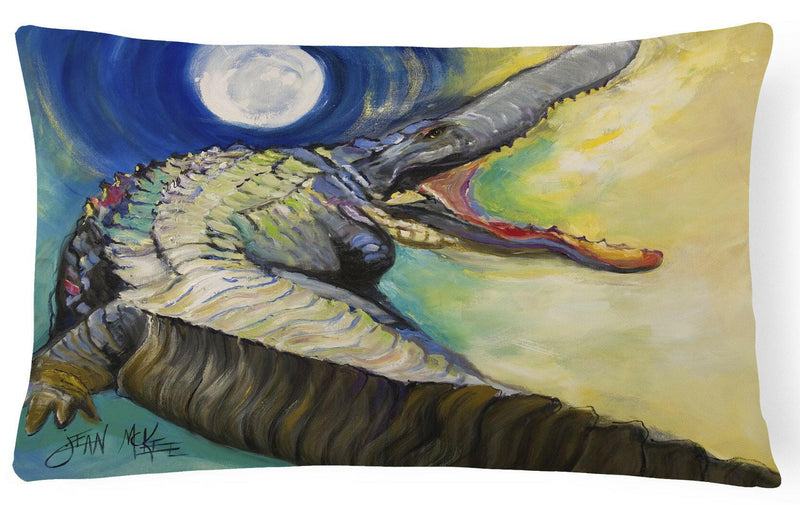 Alligator Canvas Fabric Decorative Pillow JMK1004PW1216