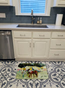 Polo at the Point Memory Foam Kitchen Mat Machine Washable Anti-Fatigue Cushion Comfort Bath or Kitchen Rug