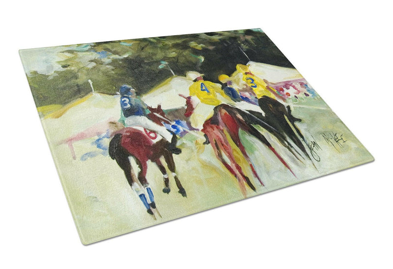 Polo at the Point Glass Cutting Board Large JMK1007LCB