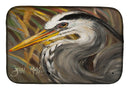 Blue Heron Dish Drying Mat – Absorbent, Artistic Kitchen Essentials JMK1012DDM