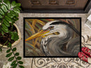 Blue Heron Doormat - 24x36 Decorative Floor Mat – Indoor/Outdoor Rug with Artistic Flair JMK1012JMAT