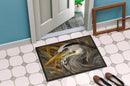 Blue Heron Doormat - 24x36 Decorative Floor Mat – Indoor/Outdoor Rug with Artistic Flair JMK1012JMAT