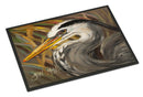 Blue Heron Doormat - 24x36 Decorative Floor Mat – Indoor/Outdoor Rug with Artistic Flair JMK1012JMAT