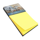 Blue Heron in the reeds Sticky Note Holder JMK1013SN- Refiilable Desk Accessory Note Pad