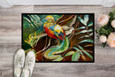 Mandarin Pheasant Doormat Indoor Outdoor 24H X 36W Front Door Mat Rugs for Entryway, Non Slip Washable Low Pile,