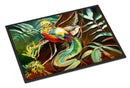 Mandarin Pheasant Doormat Indoor Outdoor 24H X 36W Front Door Mat Rugs for Entryway, Non Slip Washable Low Pile,