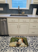 Happy Family Memory Foam Kitchen Mat Machine Washable Anti-Fatigue Cushion Comfort Bath or Kitchen Rug