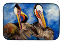 Pelican Brothers Dish Drying Mat Absorbent Dish Drying Mat Pad for Kitchen Counter Dish Drainer Mat for Countertop, 14 x 21", Multicolor