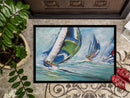 Boat Race Doormat - 24x36 Decorative Floor Mat – Indoor/Outdoor Rug with Artistic Flair JMK1030JMAT