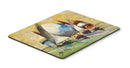 Bimini Sails Sailboat Mouse Pad, Heat Resistant Trivet Hot Pad , Non Slip Rubber Desk Mat, Kitchen Counter Protector, Home Office Decor Gift