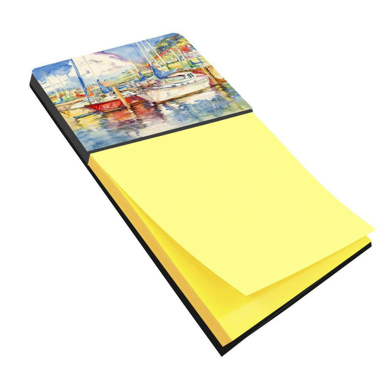 Three Boats Sailboats Sticky Note Holder JMK1034SN