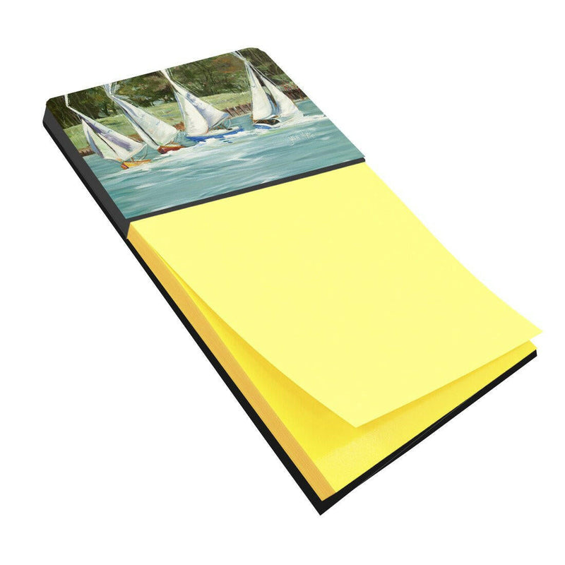 Sailboats on the bay Sticky Note Holder JMK1035SN