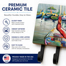 LaSalle Sailboats Leash or Key Holder Wall Hooks, Coat Rack Wall Mount, for Hanging Keys, Towels, Aprons, Leashes