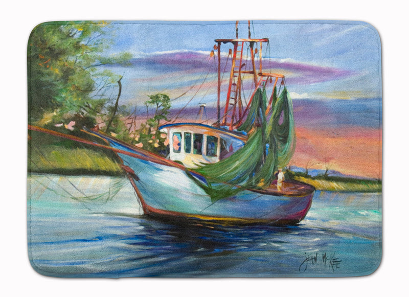 Jeannie Shrimp Boat Machine Washable Memory Foam Mat JMK1059RUG