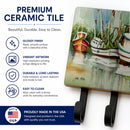 Ocean Springs Shrimper Leash or Key Holder Wall Hooks, Coat Rack Wall Mount, for Hanging Keys, Towels, Aprons, Leashes